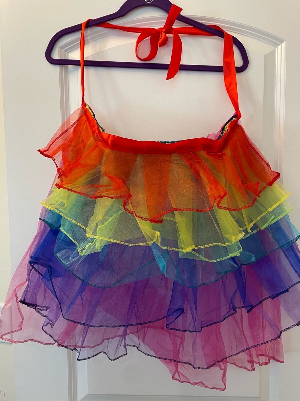 Rainbow Tiered Tulle Skirt - perfect for Kevin Costume